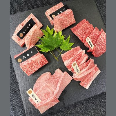 画像3: 【オンラインショップ限定】那須黒毛和牛ステーキ３種×焼肉3種盛り　箱付　【420g前後】 