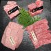 画像2: 【オンラインショップ限定】那須黒毛和牛ステーキ2種　焼肉2種盛り 箱付　【600g前後】<冷凍> (2)
